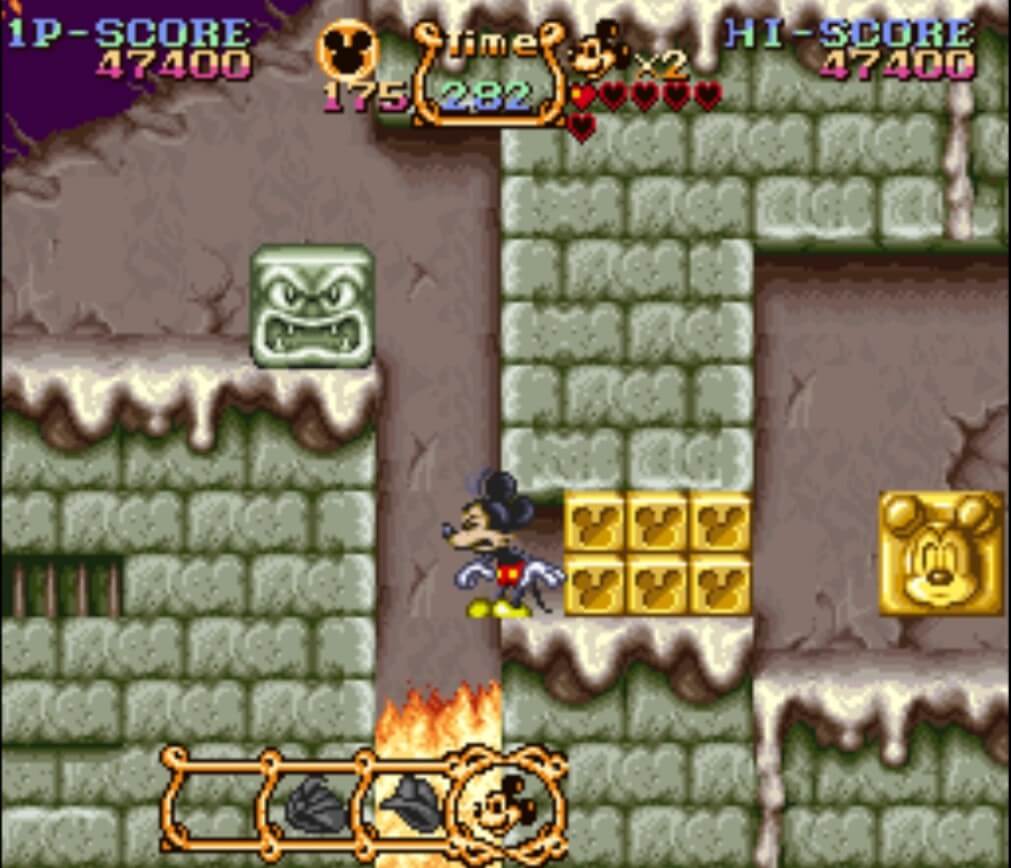 Magical Quest Starring Mickey Mouse, The - геймплей игры Super Nintendo\Famicom